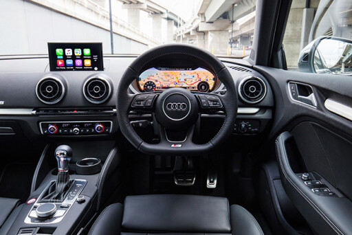 2017 Audi S3 interior