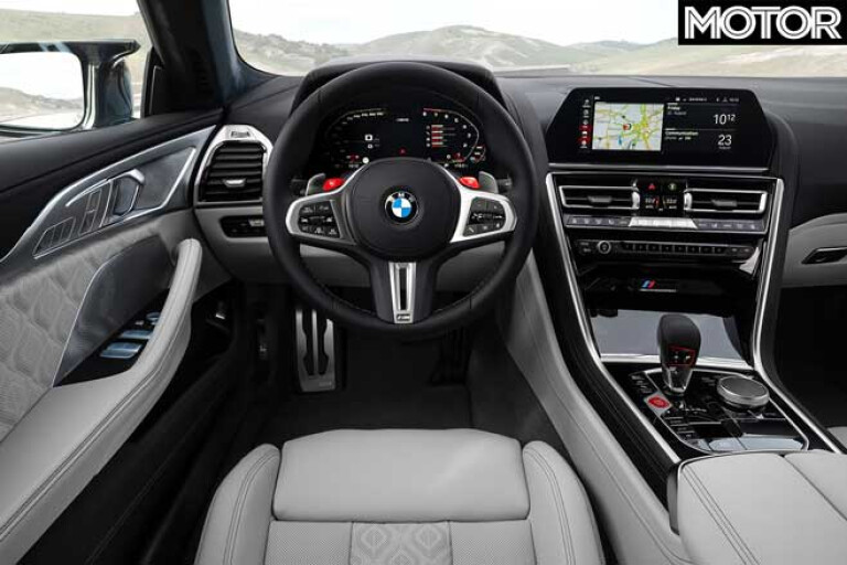 BMW M 8 Competition Gran Coupe Interior Jpg