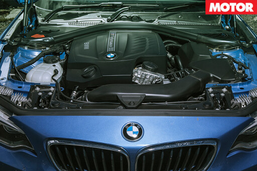 BMW M235i engine