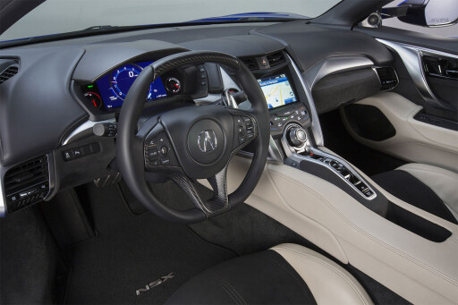 Honda -NSX-interior