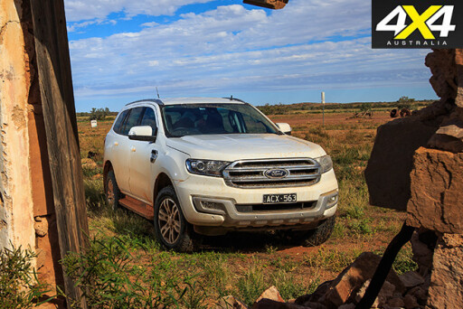 Ford everest trend front