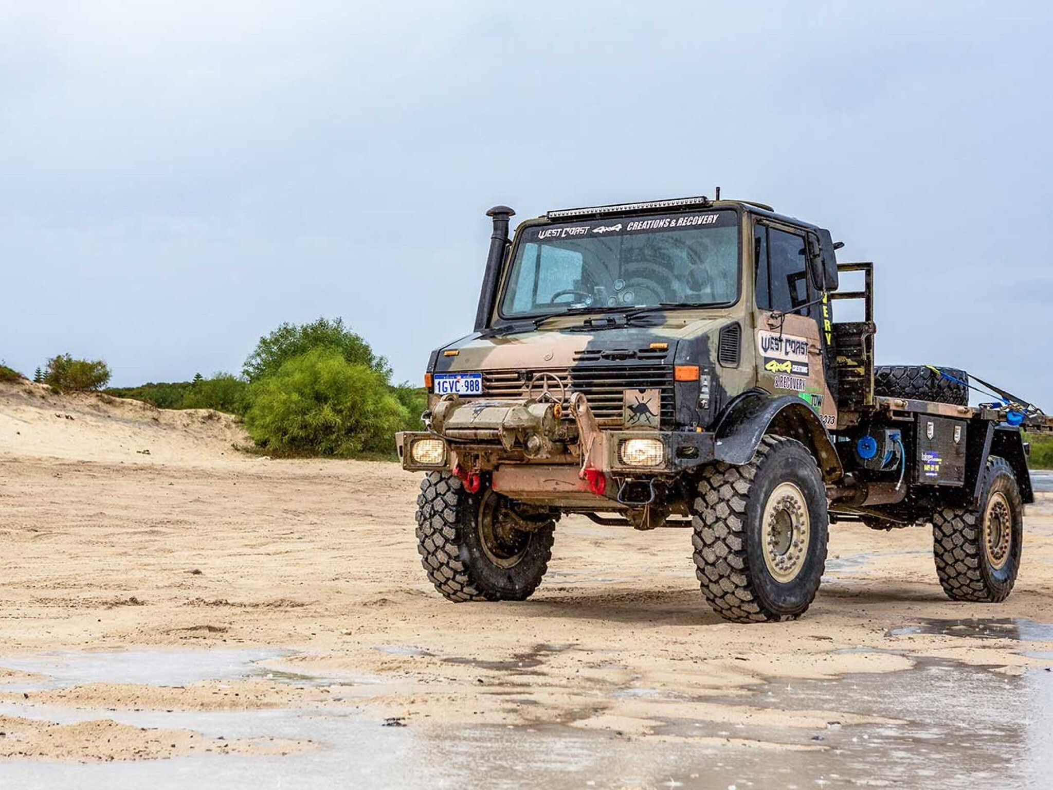 1986 U1700 Unimog is the ultimate recovery rig