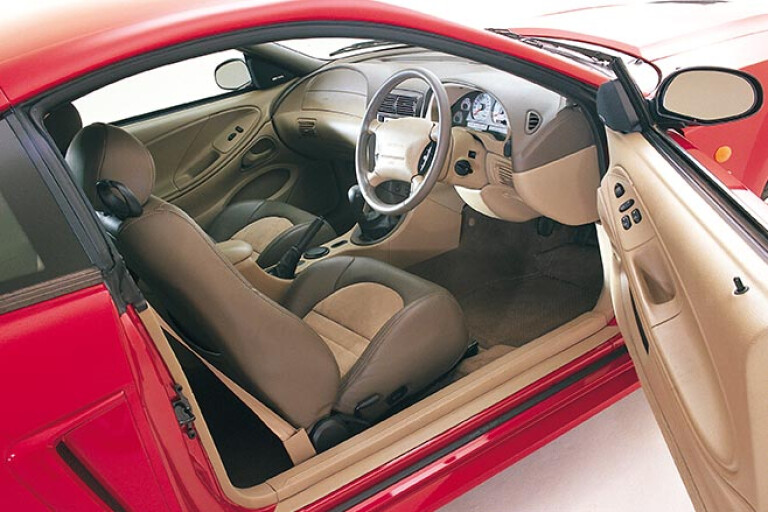 2001 Ford Mustang Cobra interior