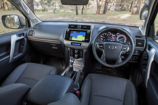 Toyota Prado GXL interior
