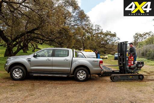 2016 Ford Ranger Load and Tow