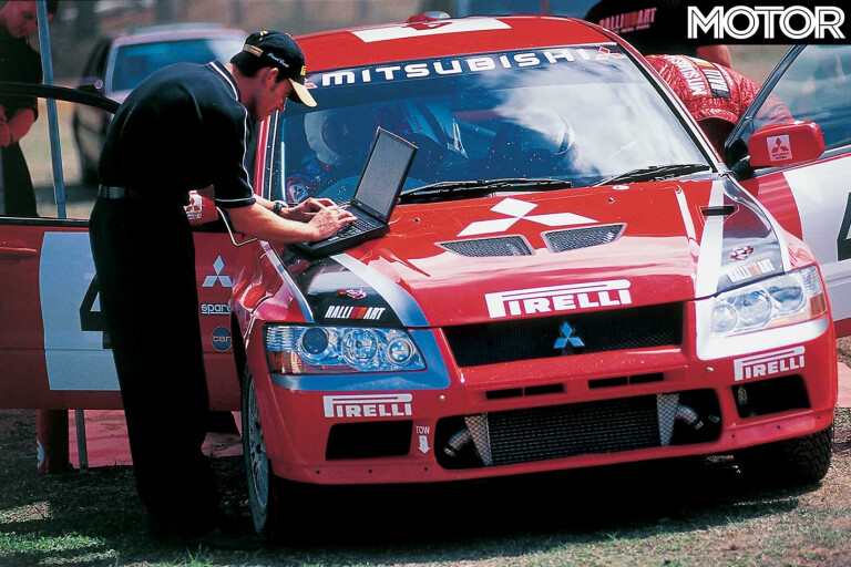 2003 Rally Spec Mitsubishi EVO VII Setup Jpg