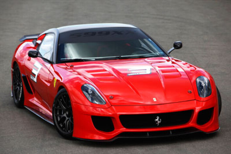 Ferrari does a hot deal on the 599XX project