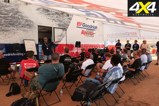 The BFGoodrich Rally classroom