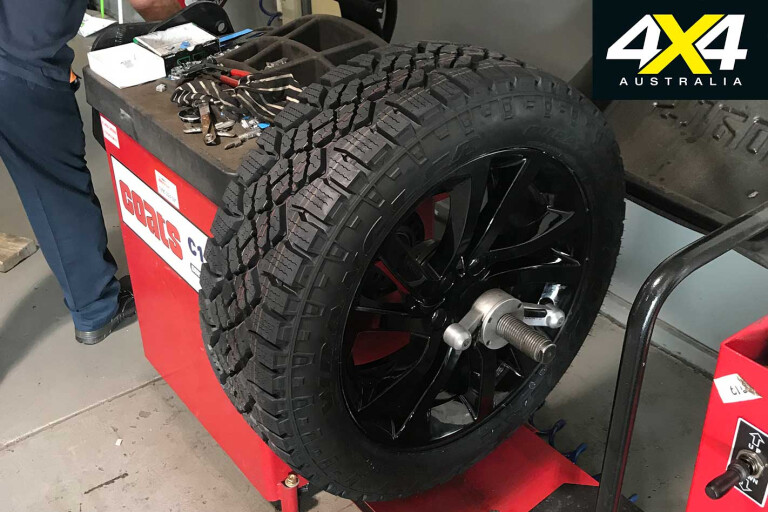 Goodyear Duratrac Tyres 4 X 4 Product Test Wheel Balancing Jpg
