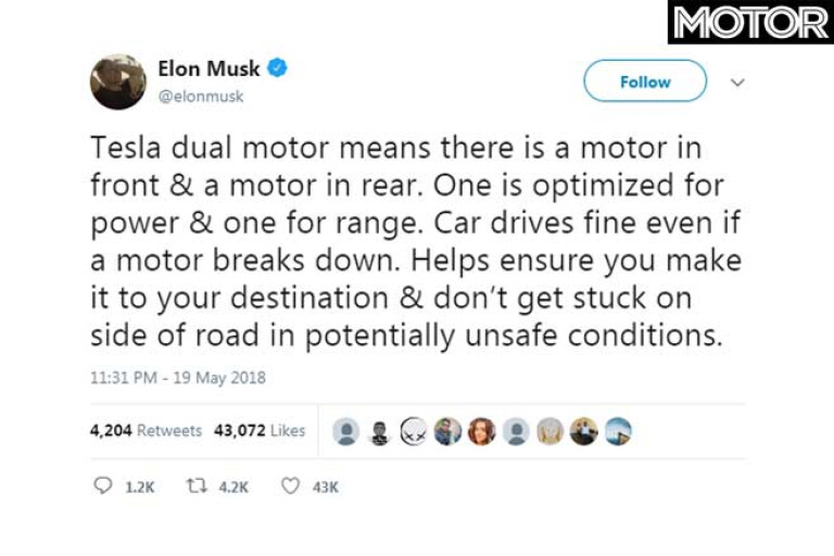 Tesla Model 3 Performance Version Revealed Tweet 4 Jpg
