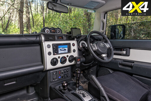 Custom -FJ Cruiser interior