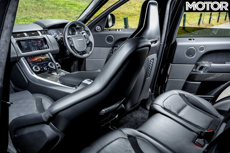 2019 Range Rover Sport SVR Interior Jpg