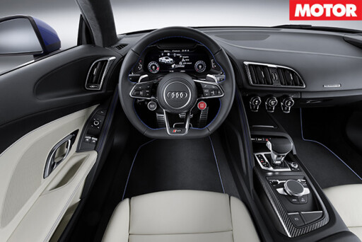 Audi r8 v10 interior