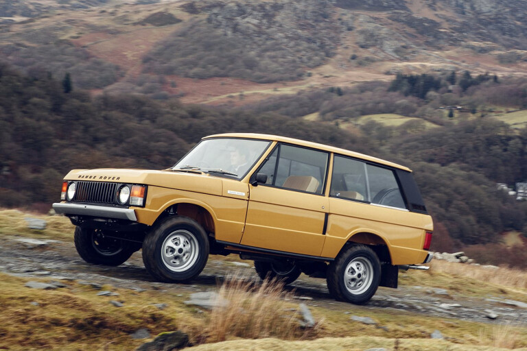 Range Rover Reborn program debuts