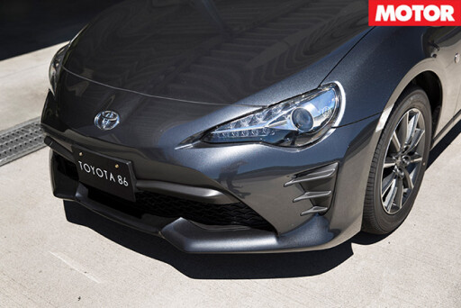2017 toyota 86 front