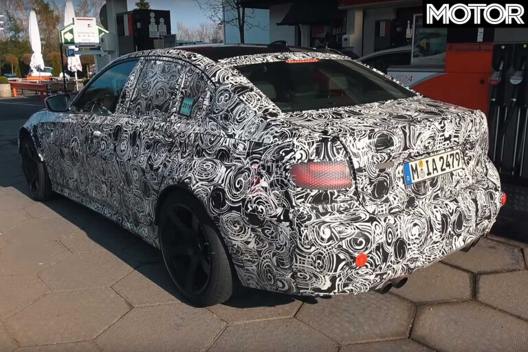 2020 BMW M 3 Spied Rear Jpg