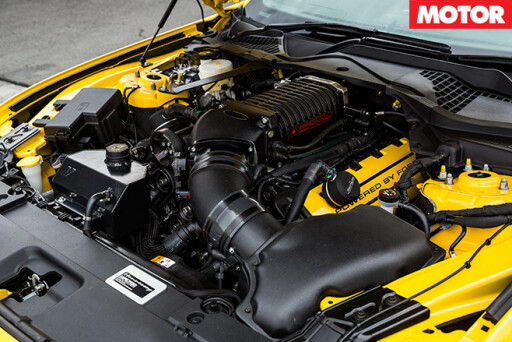 Hennessey Streetfighter Ford Mustang engine