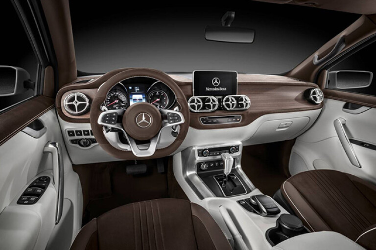 Mercedes-Benz X-Class interior