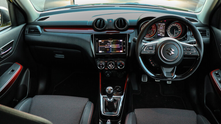 2019 Suzuki Swift Sport interior