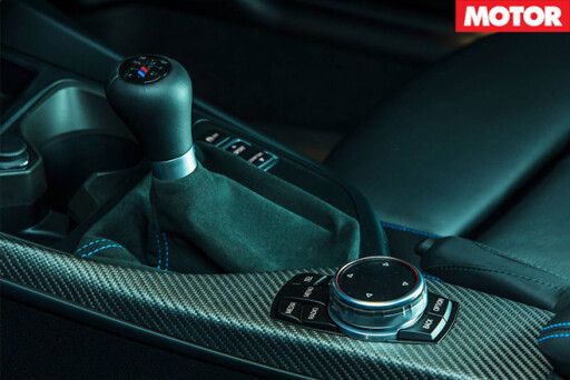 BMW M2 manual transmission