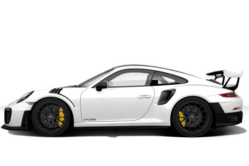 Porsche 911 GT2 RS side profile