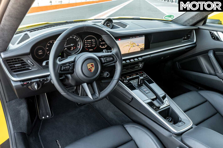 2019 Porsche 992 911 Carrera S Dashboard Interior Jpg