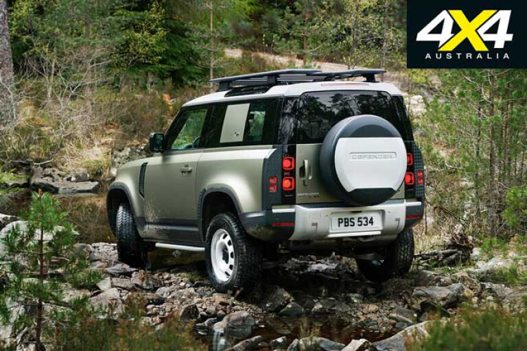 New 4 X 4 S Coming To Australia This Year Land Rover Defender Rear Jpg
