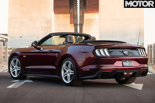Ford Mustang convertible rear