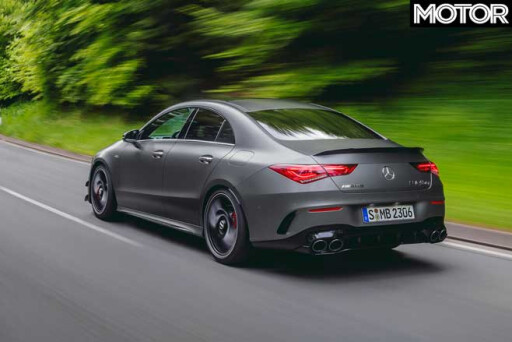 2020 Mercedes-AMG CLA45 rear