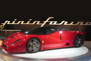 Ferrari On Display Pininfarina Turnstile Jpg