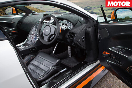 Aston Martin Vantage GT12 interior