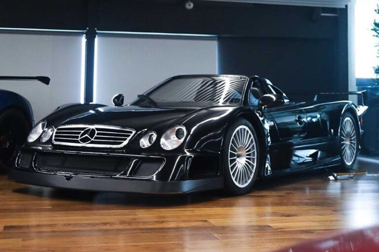 Black Mercedes-Benz CLK-GTR Roadster in Melbourne