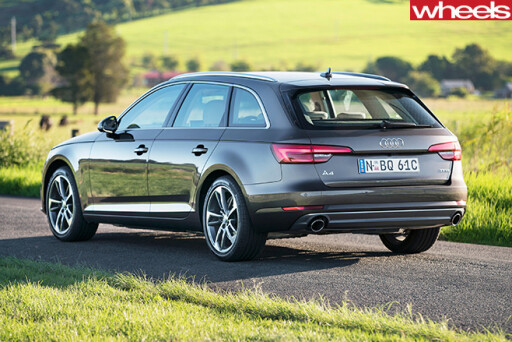Audi -A4-Avant -rear -side -stationary