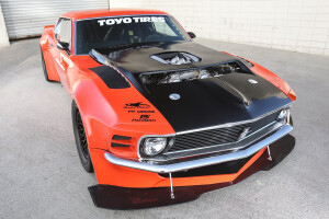 TWIN-TURBO NISSAN V6-POWERED ALL-WHEEL-DRIVE 1970 MUSTANG