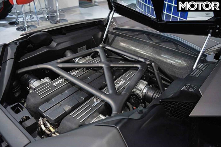 RHD Lamborghini Reventon Engine Jpg