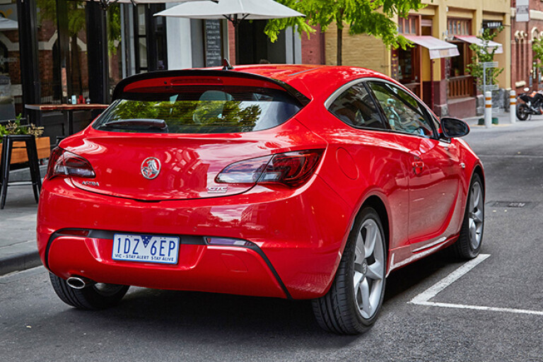 Holden Astra GTC Rear side Parked