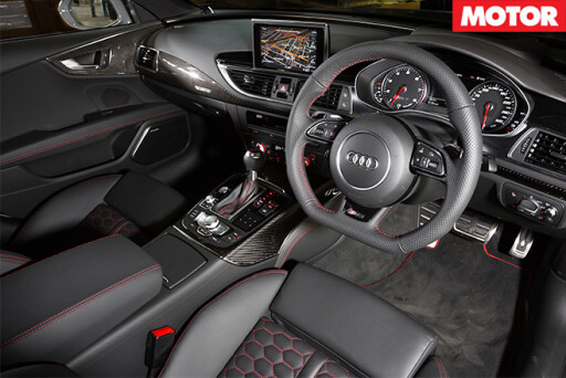 Audi rs7 interior