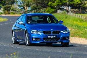 BMW 330 I Driving Front Jpg