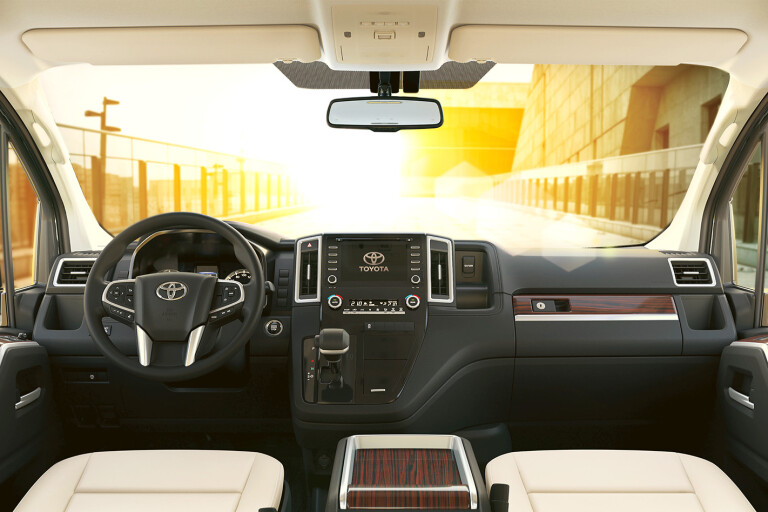 2020 Toyota Granvia Interior Dashboard Jpg