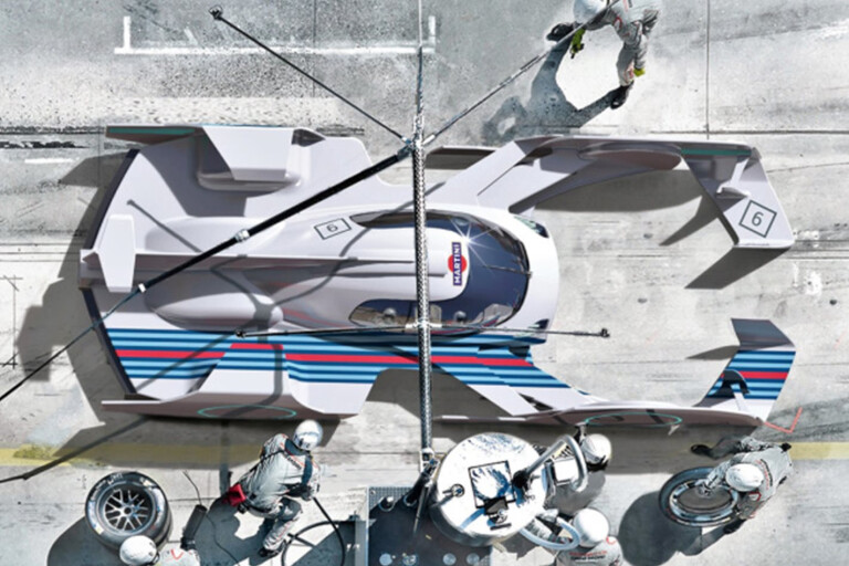 Le Mans 2030 driverless car