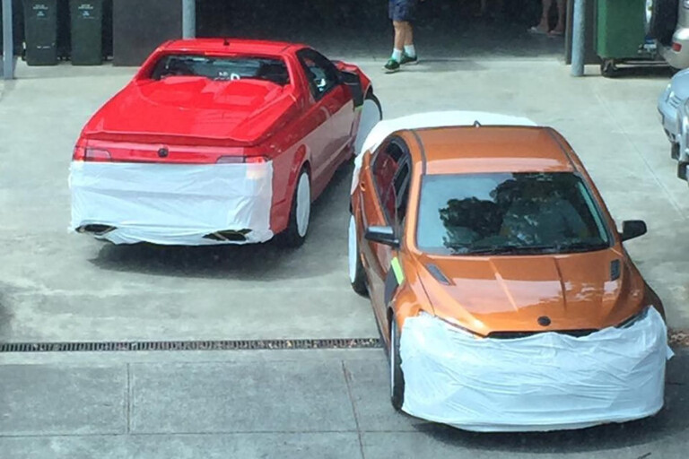 HSV's final cars caught in the wild