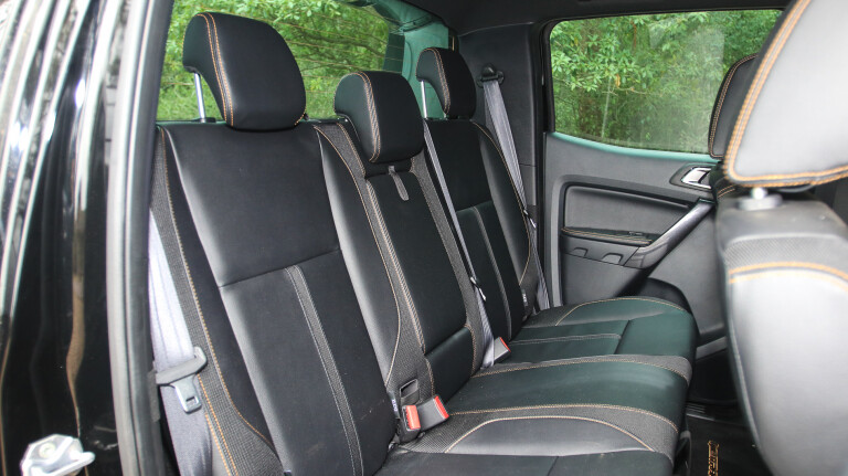 Ford Ranger Wildtrak X interior