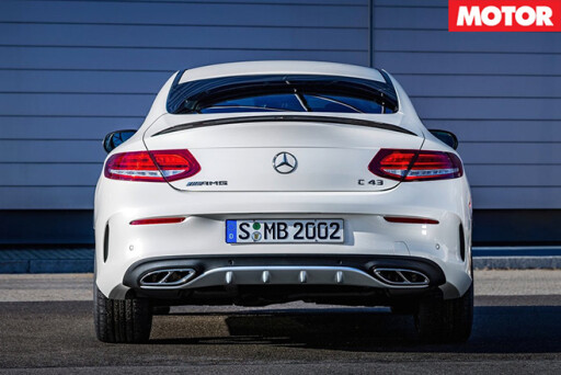Mercedes-AMG C43 Coupe rear 2