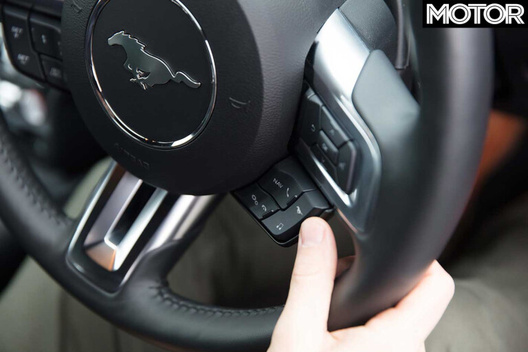 2018 Ford Mustang Gt Steering Wheel Pony Button Jpg