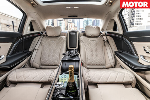 Mercedes -Maybach -S600-rear -seats -2
