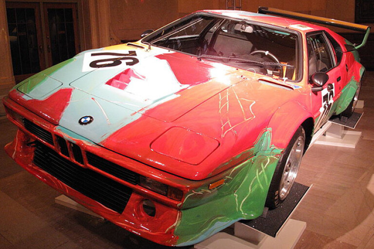 1979 BMW M1 Group 4 by Andy Warhol