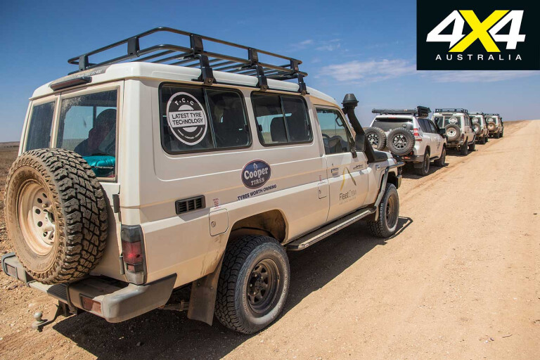 Cooper Tires AT 3 Outback Testing Convoy Jpg