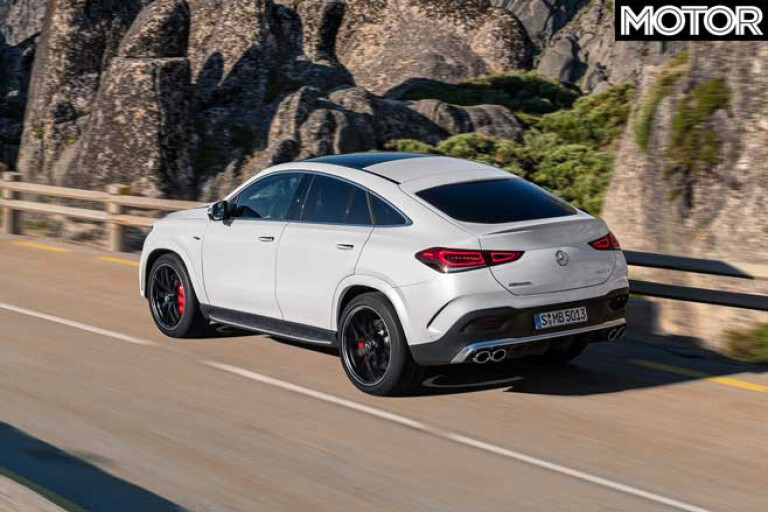 2020 Mercedes AMG GLE 53 Coupe Rear Jpg