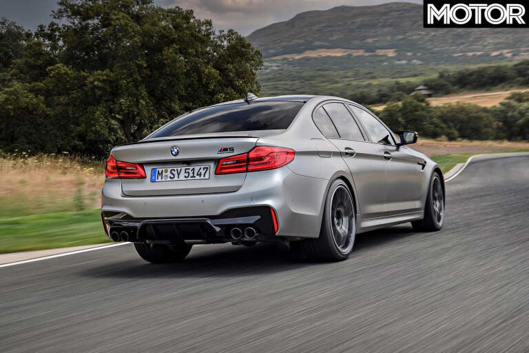2018 BMW M 5 Competition Performance Review Rear Jpg
