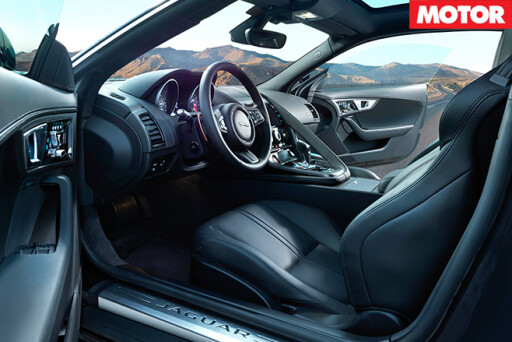 Jaguar F-Type V6 S AWD interior